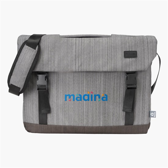 RejuVe Recycled Laptop Brief Bag - Embroidered