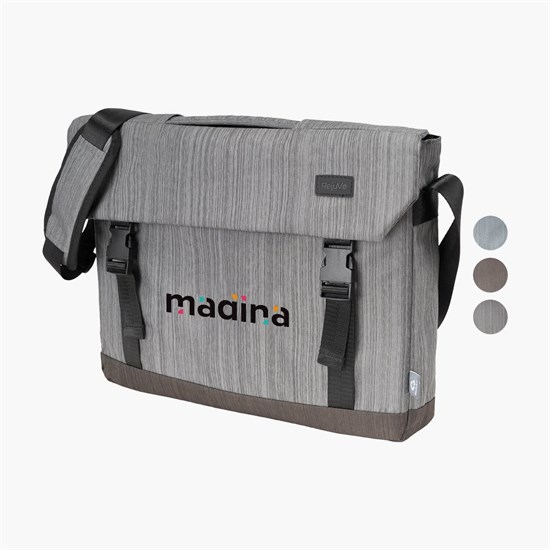 RejuVe Recycled Laptop Brief Bag - Full Color