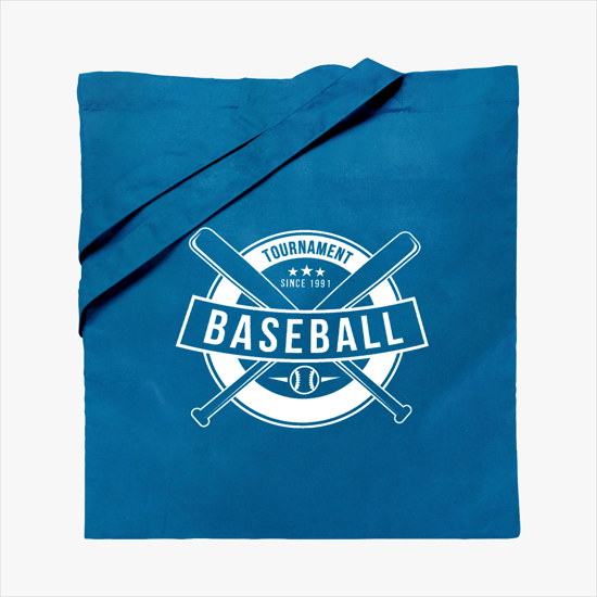 Economy Cotton Sheeting Tote - 15-1/2 x 15 - Colors - 24-Hour Production