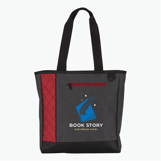 Mod Zippered Tote - Full Color