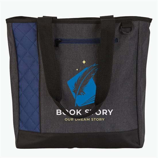 Mod Zippered Tote - Full Color
