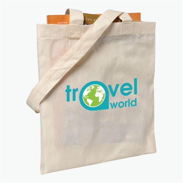 Medium Economy Tote - Natural - Full Color