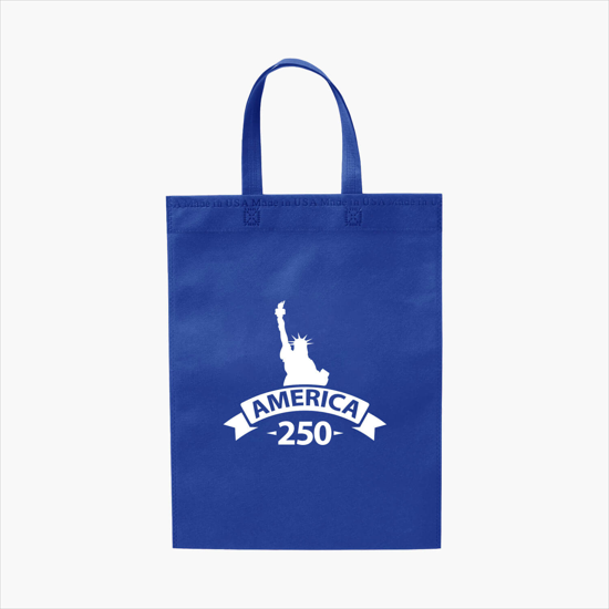 80 GSM USA Made Tall Flat Tote