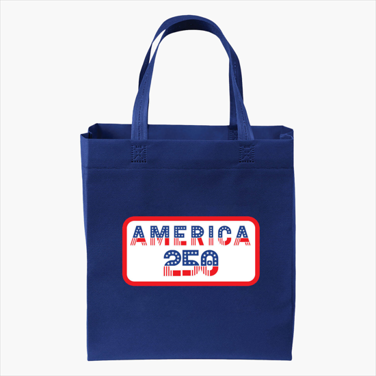 USA Liberty Shopping Tote - 13 x 12 - Full Color