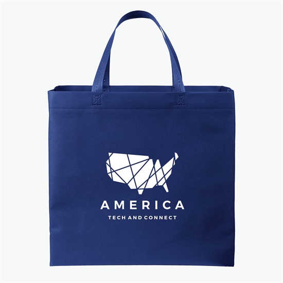 USA Patriot Shopping Tote - 17 x 18