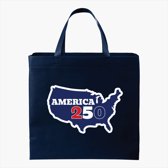 USA Patriot Shopping Tote - 17 x 18 - Full Color