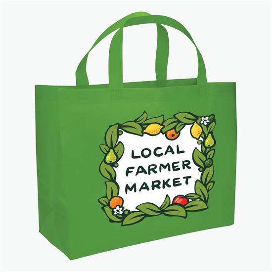 Giant Saver Shopper Tote - 17 x  21 - Full Color