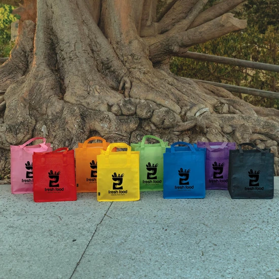 24HR SERVICE IS TEMPORARILY UNAVAILABLE Arlo rPET Deluxe Shopper Tote - 15 x 13 - 24-Hour Production