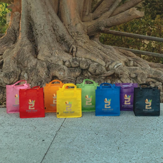 Arlo rPET Deluxe Shopper Tote - 15 x 13 - Full Color
