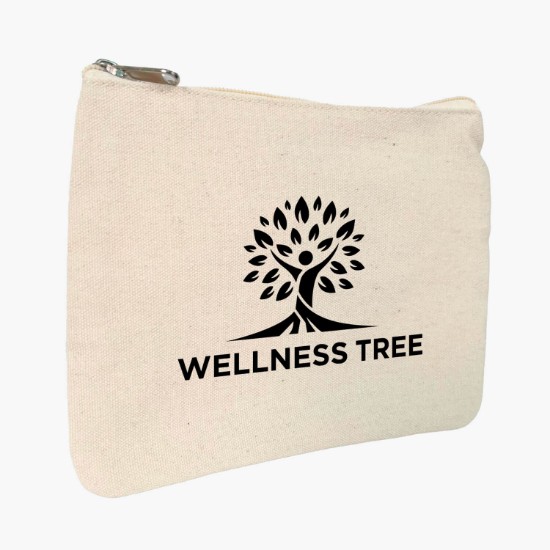 Simply Cotton Zippered Accessory Pouch