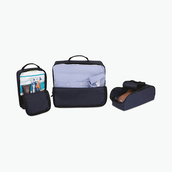 Renew rPET 3 Piece Packing Cube Set