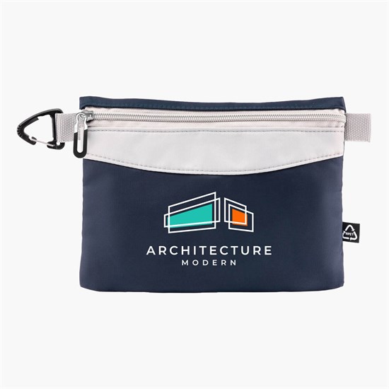 Echelon Recycled Small Pouch - Full Color