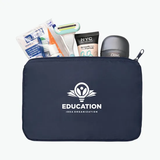Arlo rPET Zippered Pouch - 24-Hour Production