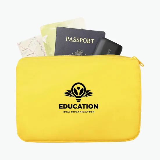 Arlo rPET Zippered Pouch - 24-Hour Production