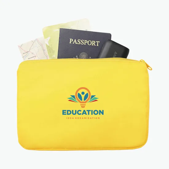 Arlo rPET Zippered Pouch - Full Color