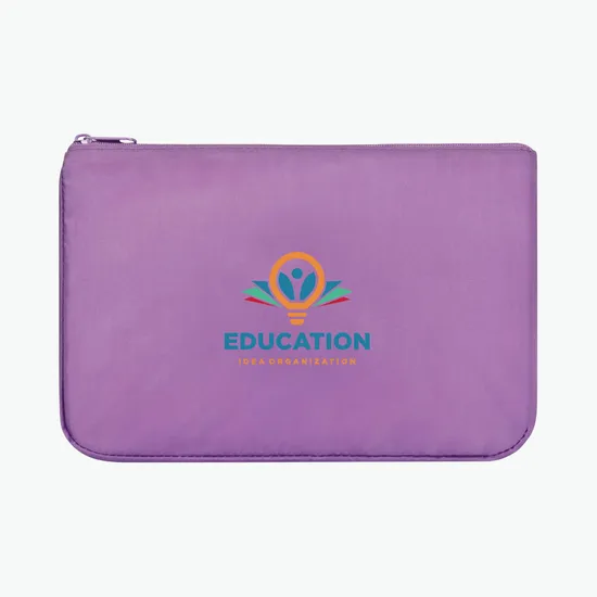 Arlo rPET Zippered Pouch - Full Color