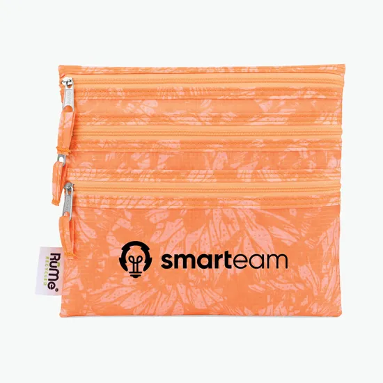 RuMe Recycled Baggie All Zipper Pouch