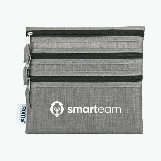 RuMe Recycled Baggie All Zipper Pouch