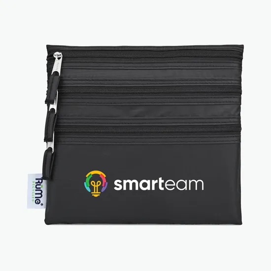 RuMe Recycled Baggie All Zipper Pouch - Full Color