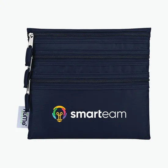 RuMe Recycled Baggie All Zipper Pouch - Full Color