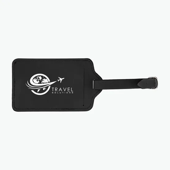 Recycled Leatherette Luggage Tag