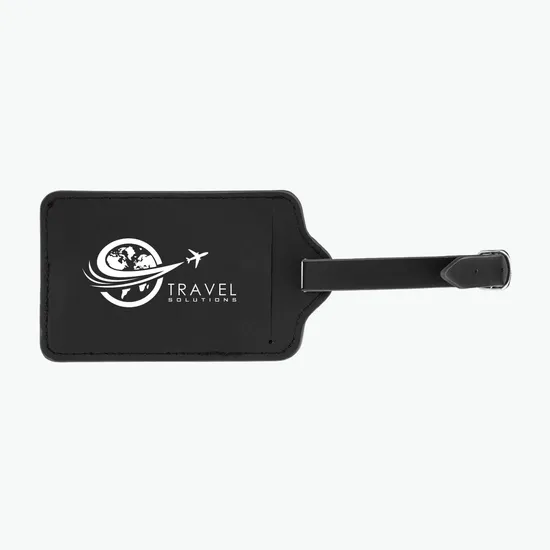 Recycled Leatherette Luggage Tag