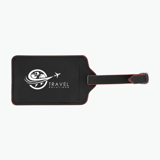 Recycled Leatherette Luggage Tag