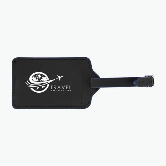 Recycled Leatherette Luggage Tag