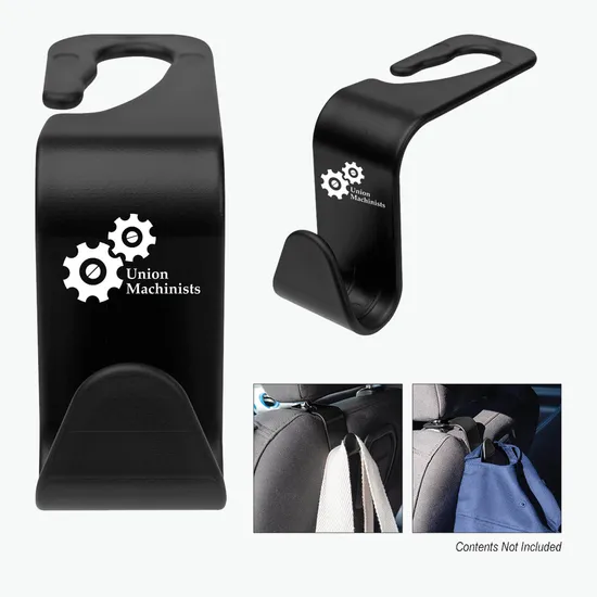 Recycled Auto Headrest Hook - 24-Hour Production