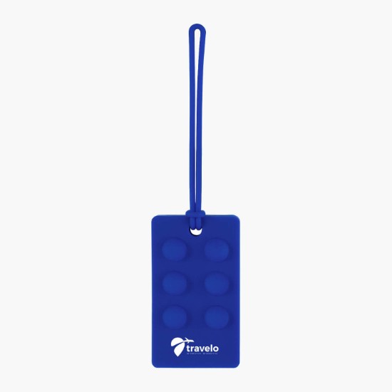 Recycled Push Pop Bubble Luggage Tag - 24-Hour Production