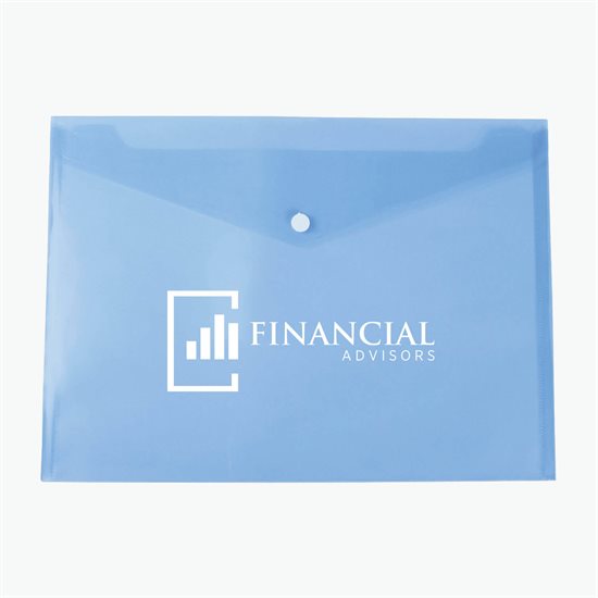Economy Poly Portfolio with Snap Closure