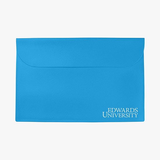 Legal Size Vinyl Portfolio - Solid - Printed