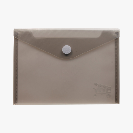 Translucent Poly Document Envelope with Velcro Closure - Blank - 7 x 9 3/4
