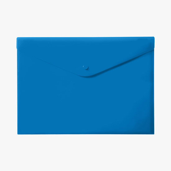 Vivid Colors Velcro® Closure Portfolio - Blank