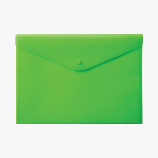 Vivid Colors Velcro® Closure Portfolio - Blank