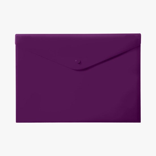 Vivid Colors Velcro® Closure Portfolio - Blank