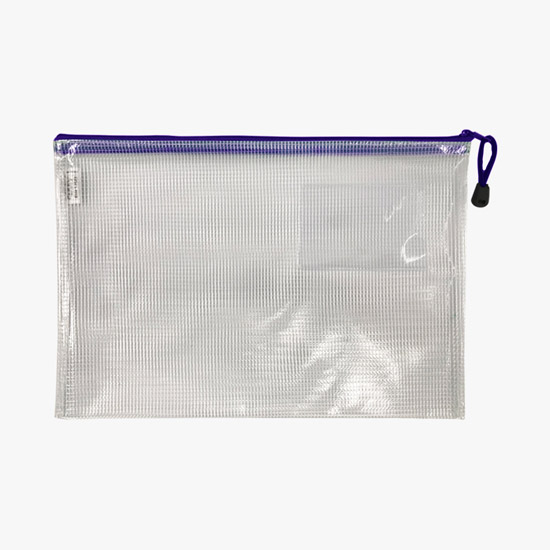 PolyWeave Zippered Document Pouch - Blank