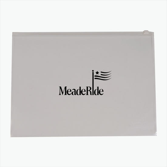 Large Zippered Envelope - One-Color Imprint