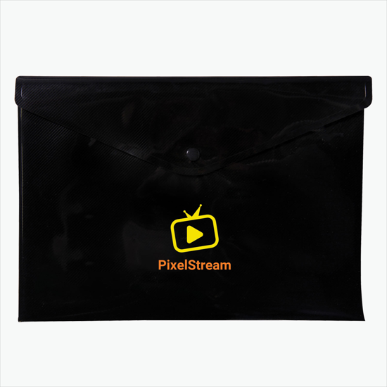 Opaque Snap Portfolio - Multi-Color Imprint