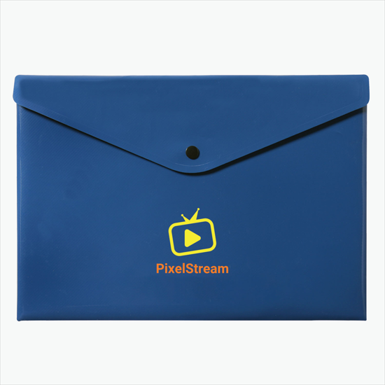Opaque Snap Portfolio - Multi-Color Imprint