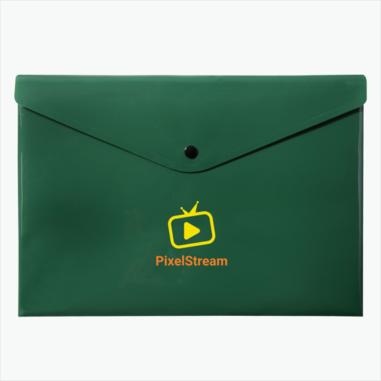 Opaque Snap Portfolio - Multi-Color Imprint