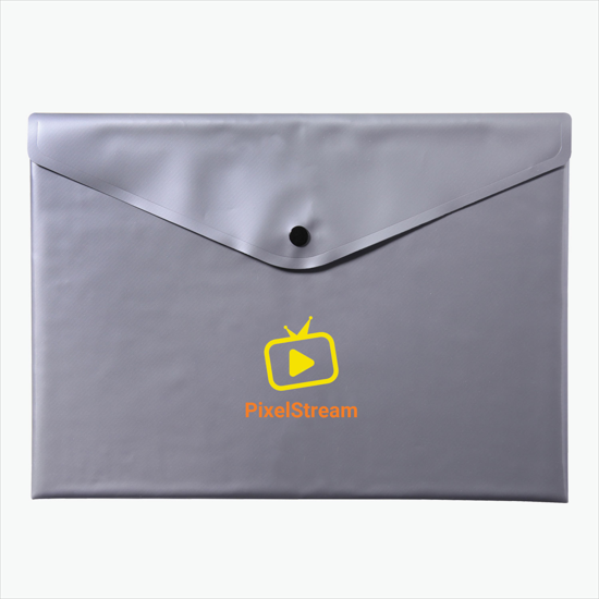 Opaque Snap Portfolio - Multi-Color Imprint