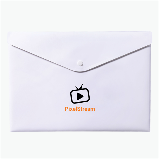 Opaque Snap Portfolio - Multi-Color Imprint