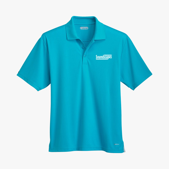 Moreno Textured Polo - Men's - Embroidered