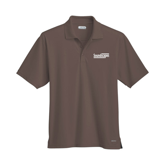 Moreno Textured Polo - Men's - Embroidered