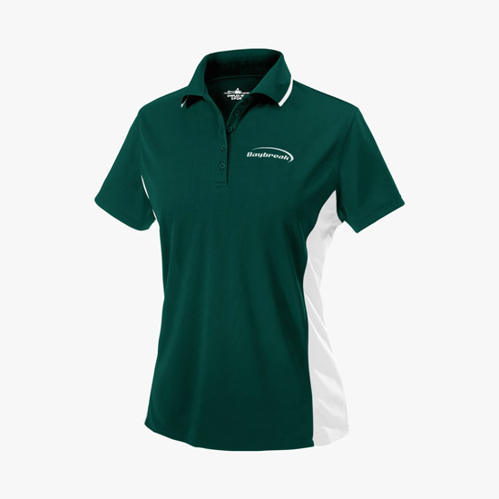 Color Blocked Wicking Polo - Women's