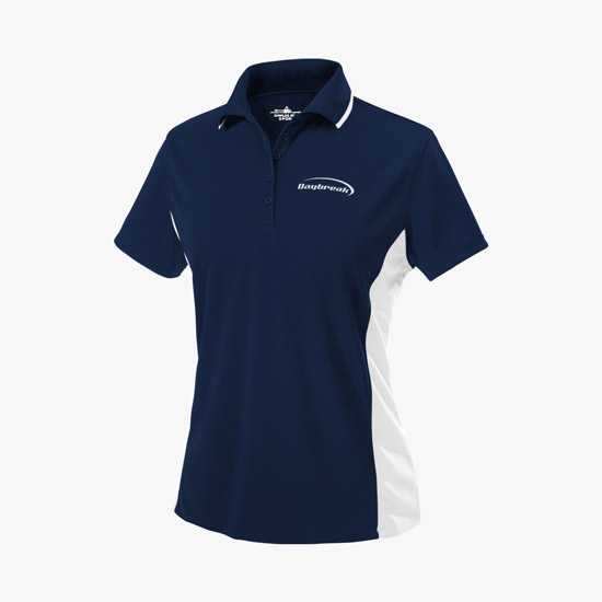 Color Blocked Wicking Polo - Women's