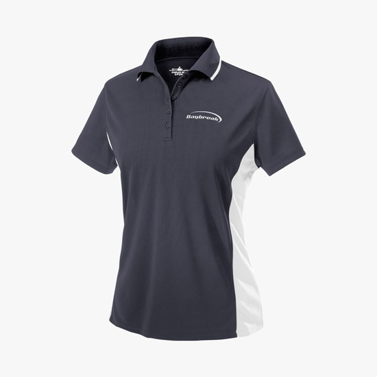 Color Blocked Wicking Polo - Women's