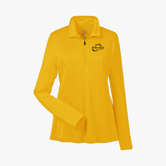 End Zone Performance 1/4-Zip - Women's - Silkscreened