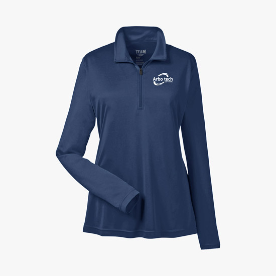 End Zone Performance 1/4-Zip - Women's - Silkscreened